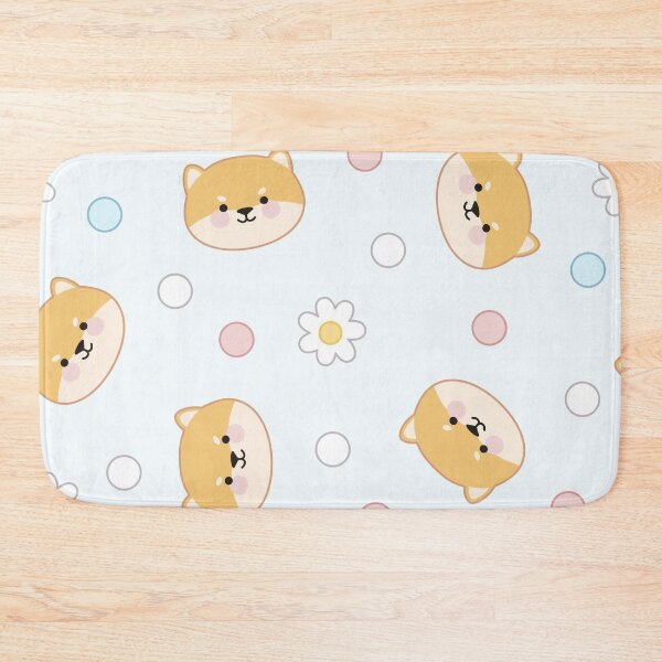 Item preview, Cute Hamster Seamless Pattern | Kawaii Hamster Faces with Daisies | Adorable Pastel Animal Repeat Design designed and sold by RJACreative.