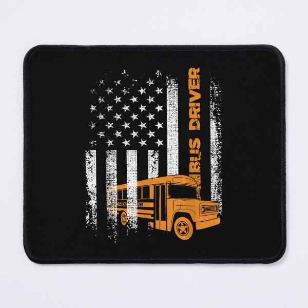 Item preview, Bus Driver American Flag designed and sold by goombi-creative.