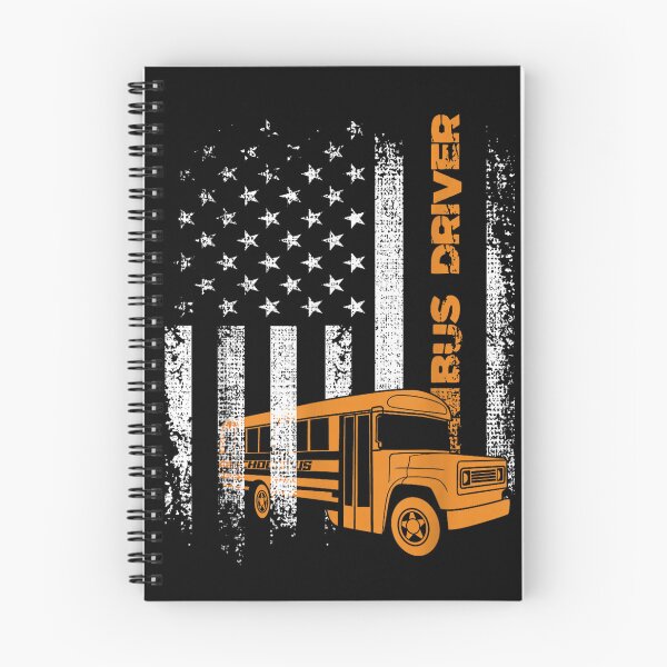 Item preview, Bus Driver American Flag designed and sold by goombi-creative.