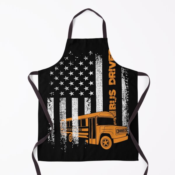 Item preview, Bus Driver American Flag designed and sold by goombi-creative.