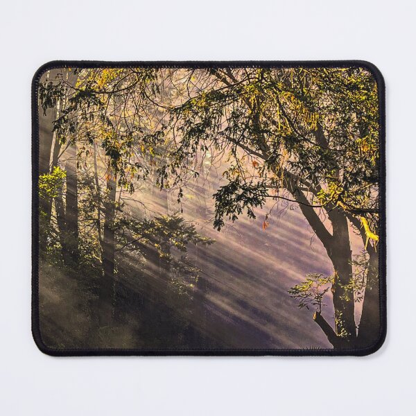 Item preview, Sunbeams Through Forest Canopy designed and sold by ejoriom.