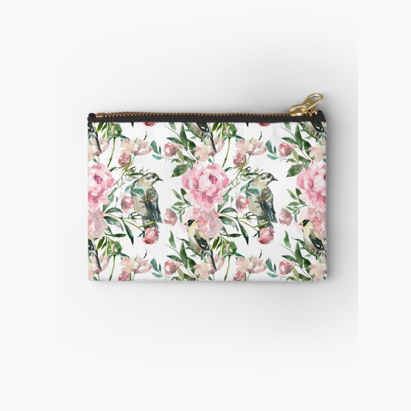 Item preview, Letter B Pink Peony Flower designed and sold by WildAliceArt.