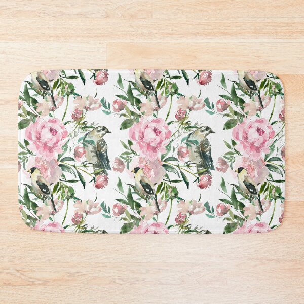Item preview, Letter B Pink Peony Flower designed and sold by WildAliceArt.
