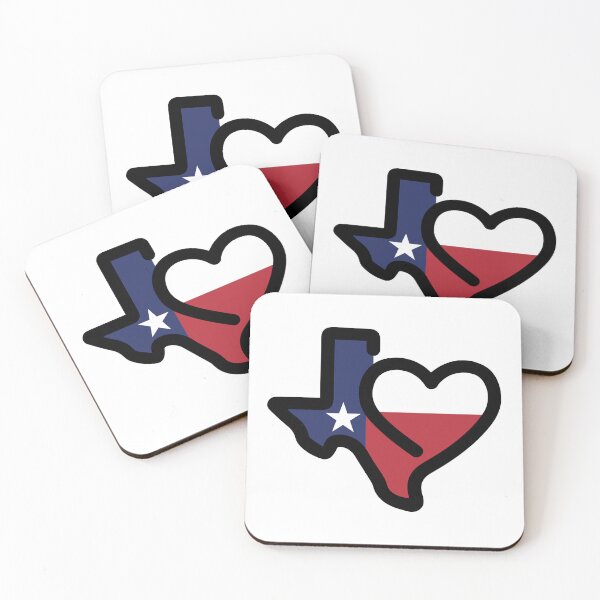 Item preview, I Love Texas - Texas Heart Logo designed and sold by DGMaxShop.