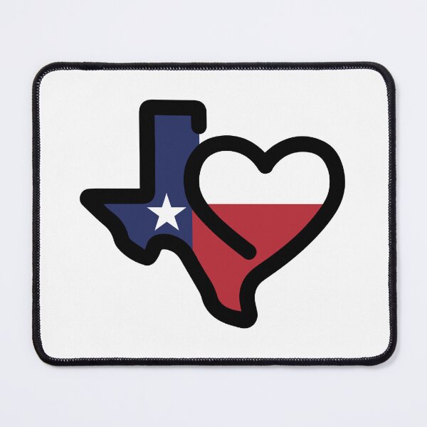 Item preview, I Love Texas - Texas Heart Logo designed and sold by DGMaxShop.