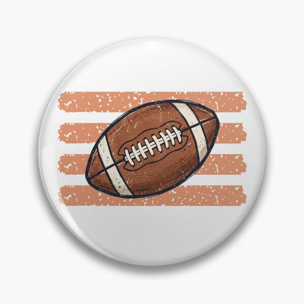 Item preview, Vintage Distressed Football Retro Stripes Design designed and sold by Oddifys.