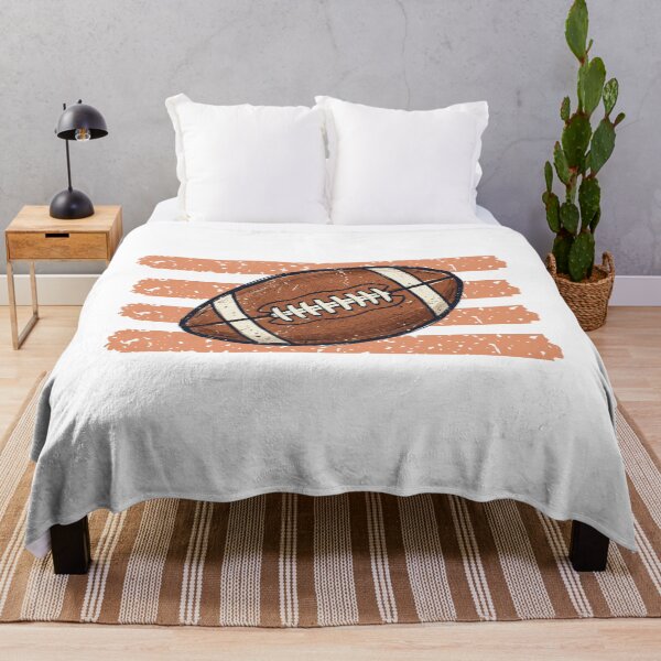 Item preview, Vintage Distressed Football Retro Stripes Design designed and sold by Oddifys.