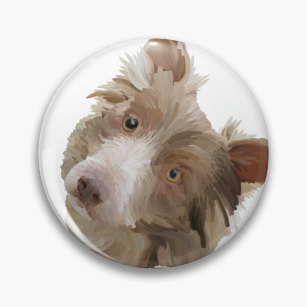 Item preview, Collie Portrait designed and sold by The Blue&Purple Cat.