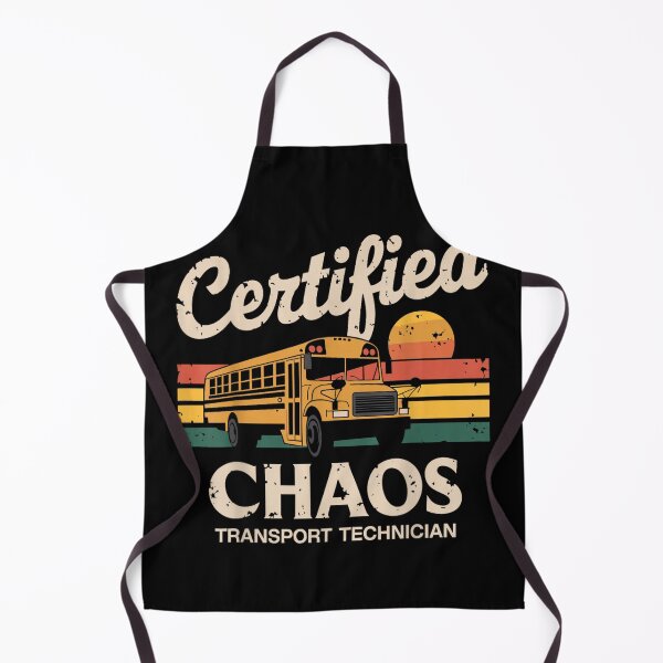 Item preview, Bus Driver Certified Chaos Transport Technician designed and sold by goombi-creative.