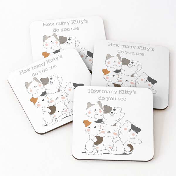 Item preview, How many kitty's designed and sold by Kennedy Fun Tee's.