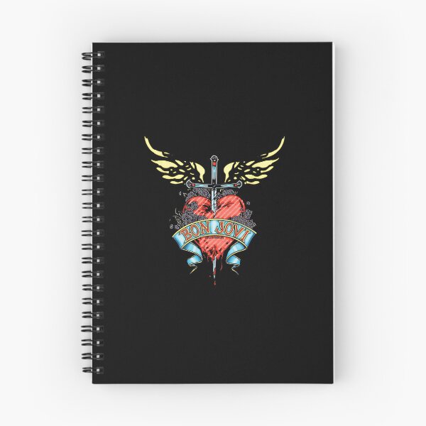 Item preview, Bon Jovi Winged Heart Graphic Design designed and sold by KielRusselI.