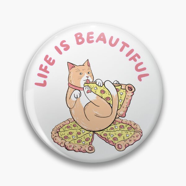 Item preview, Wholesome Cat | Life is Beautiful Mental Health designed and sold by PawliticalDesigns .