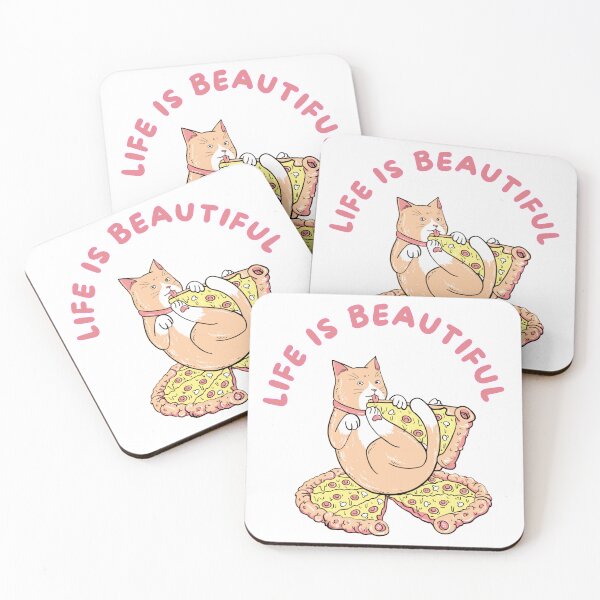 Item preview, Wholesome Cat | Life is Beautiful Mental Health designed and sold by PawliticalDesigns .