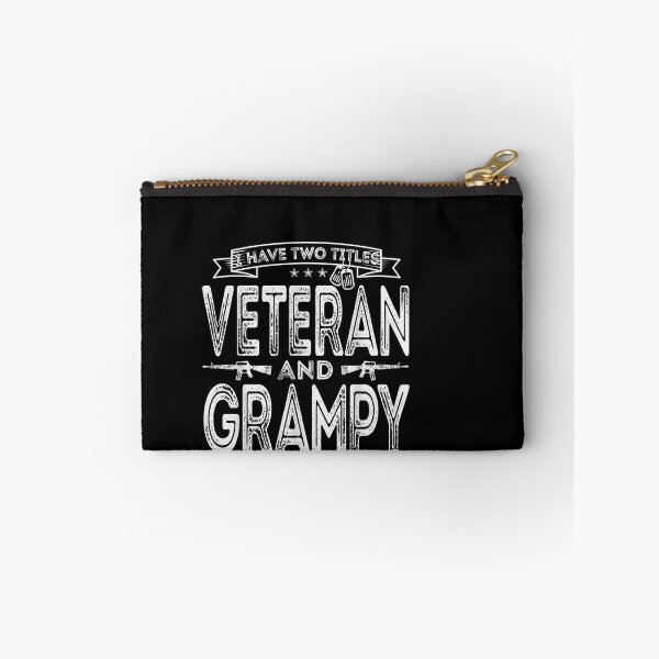 Item preview, I Have Two Titles Veteran And Grampy And I Rock Them Both Funny Veteran Grandpa Gift designed and sold by msaloyach.