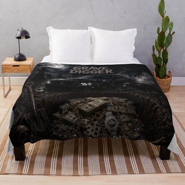 Item preview, Grave Digger Gangsta on a Moonlit Night  designed and sold by Trans4med.