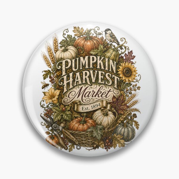 Item preview, Vintage Pumpkin Harvest Market designed and sold by DestenyStore.