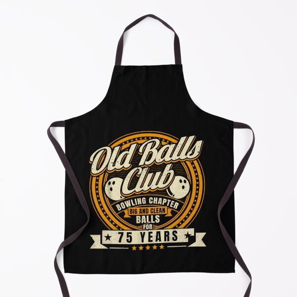 Item preview, Old Balls Club Bowling Chapter Big And Clean Balls For 75 Years Funny Bowling Gift designed and sold by msaloyach.