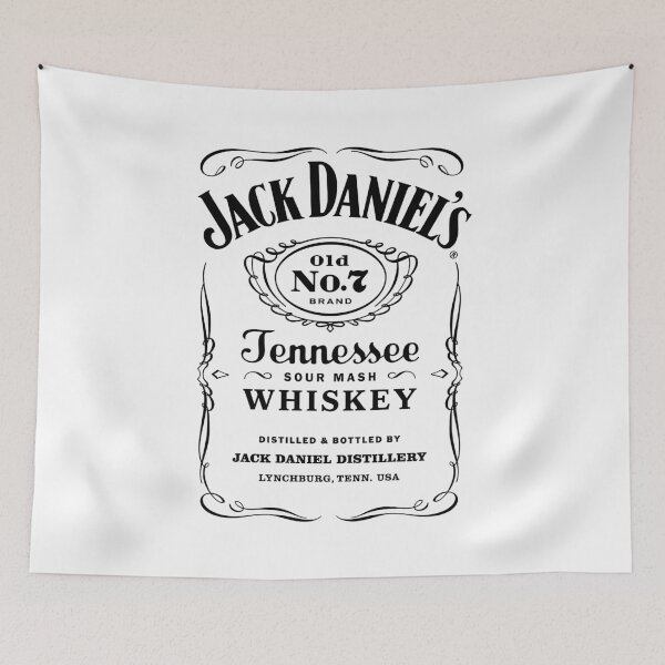 Item preview, White/Bright tees - Jack Daniels Tshirt sticker merchandise designed and sold by Giusepped.