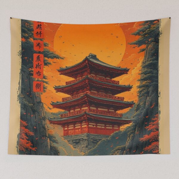 Item preview, Japanese Fusion Collection: Landscapes of Myth & Memory designed and sold by FANTASY FRENZY.