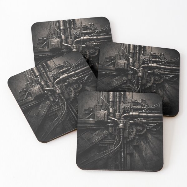Item preview, Abstract Industrial E2 designed and sold by CrumbBumStudio.