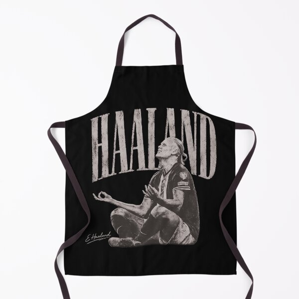 Item preview, Erling Haaland Meditation Celebration Football Fan Graphic Vintage T-Shirt designed and sold by Cleckchave.
