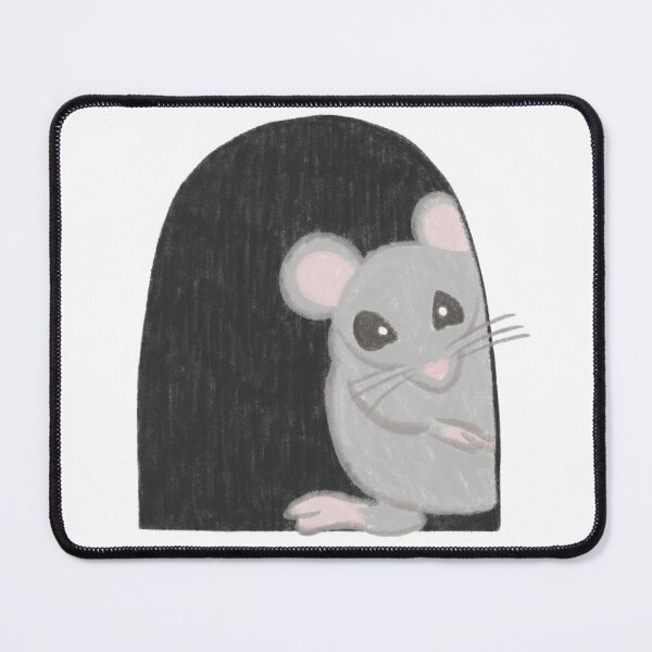 Item preview, Mouse in Hole in the Wall designed and sold by itscatnotkat.
