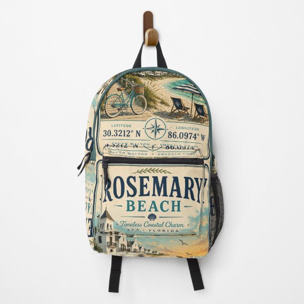 Item preview, Rosemary Beach Coordinates | Florida 30A Minimal Coastal Travel Design designed and sold by piketo.