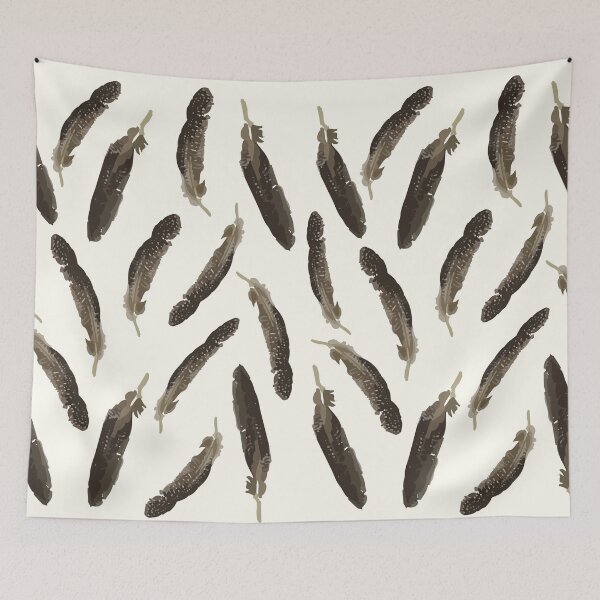 Item preview, Earth Tone Feathers – Rustic Design designed and sold by FawnFeatherCo.