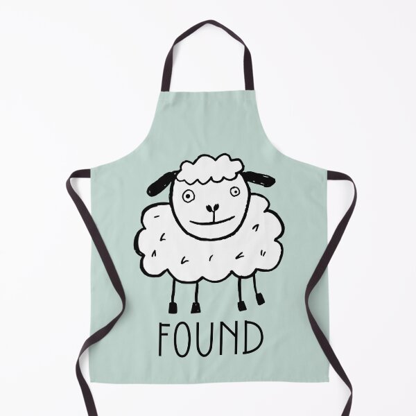 Item preview, Found – Lost Sheep Christian Illustration designed and sold by NosandEdgy.