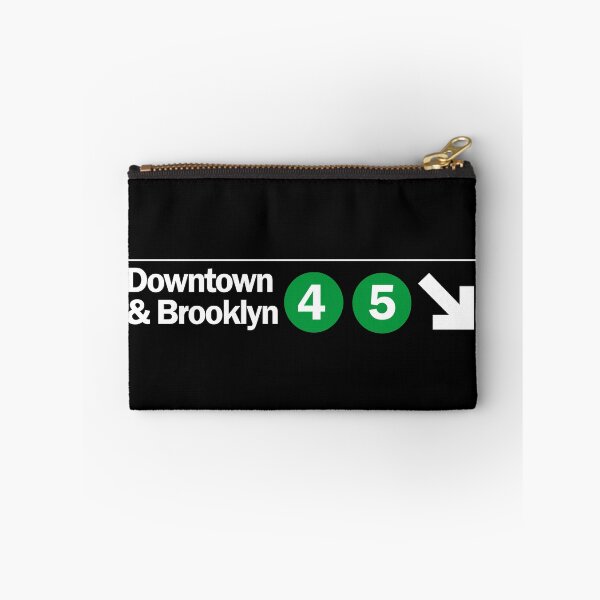 Item preview, NYC Subway Logo - Downtown & Brooklyn designed and sold by DGMaxShop.