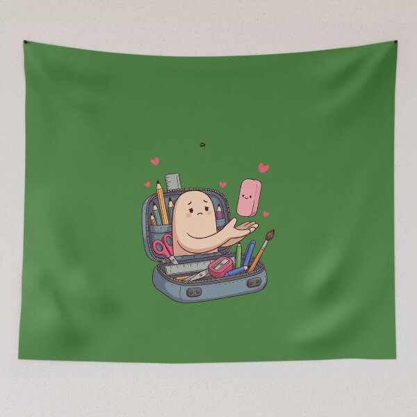 Item preview, Tender Pencil Case Welcoming the Eraser designed and sold by StakkaFu.