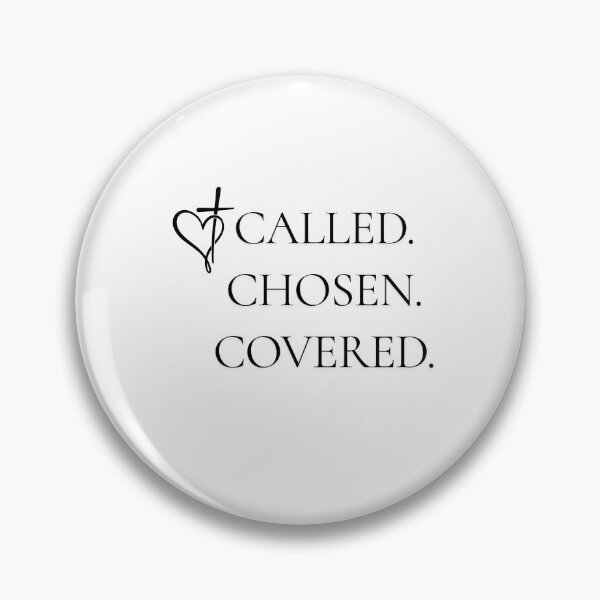 Item preview, Called. Chosen. Covered. | Christian Faith T-Shirt | Minimalist Bible Inspired Apparel designed and sold by KBizofficial.