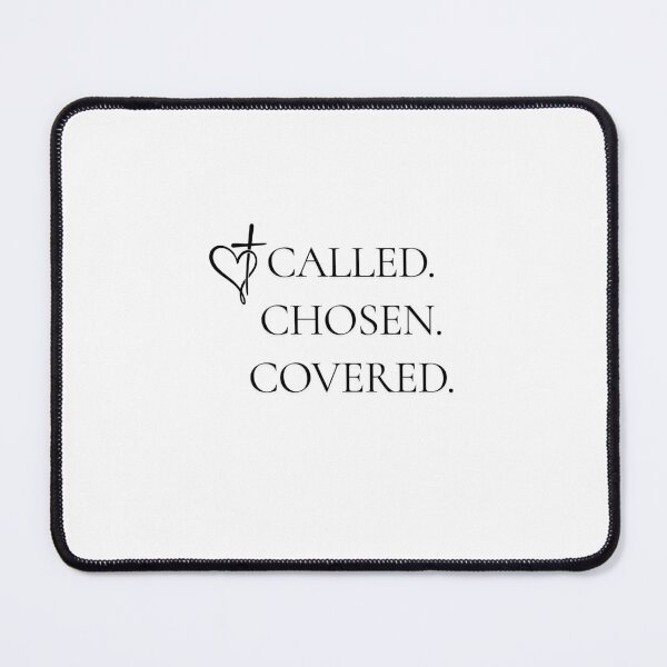Item preview, Called. Chosen. Covered. | Christian Faith T-Shirt | Minimalist Bible Inspired Apparel designed and sold by KBizofficial.