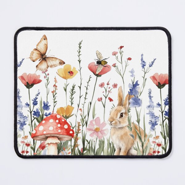 Item preview, Wild Flower Meadow and Nature Watercolor designed and sold by DrewRomeoCo.