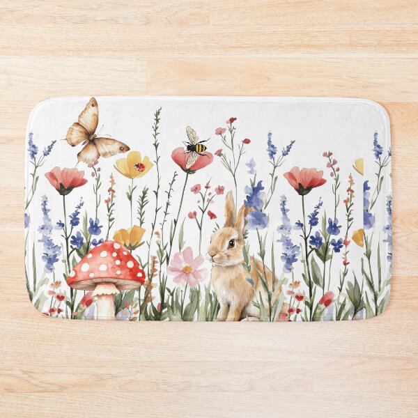 Item preview, Wild Flower Meadow and Nature Watercolor designed and sold by DrewRomeoCo.