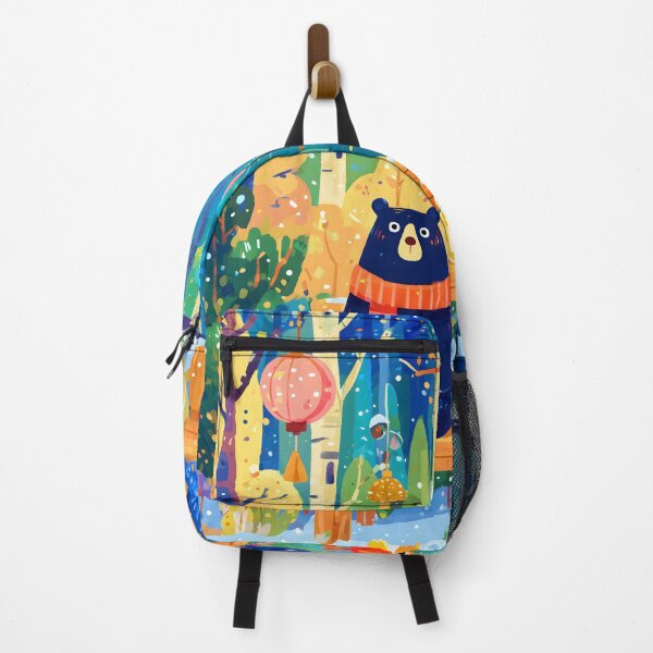 Item preview, Winter Bear in Forest designed and sold by AMIDATORA.