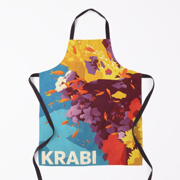 Item preview, Phi Phi Island Longtail Paradise – Vintage Thailand Travel Poster designed and sold by Spirit of Siam.