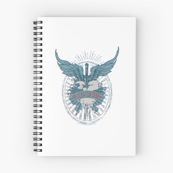 Item preview, Bon Jovi Winged Heart Graphic Design designed and sold by CassieGibbone.