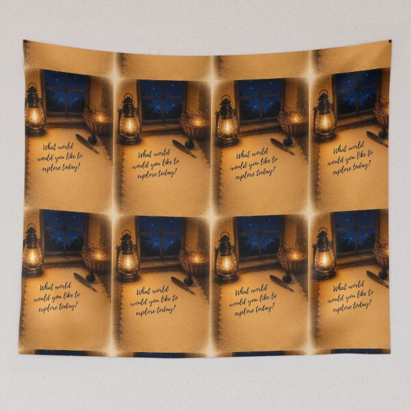 Item preview, What World would you visit? designed and sold by Christina Lumenara.