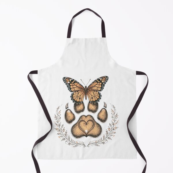 Item preview, Pets Paw Print with Heart and Butterfly Eternal Love designed and sold by ConElAlma.
