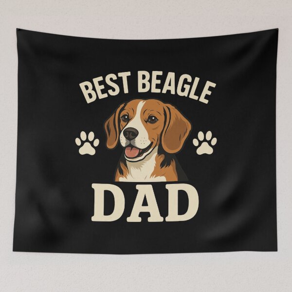 Artikelvorschau, Illustration des besten Beagle-Papas und Hundeliebhabers entworfen und verkauft von GiaoCalonas.