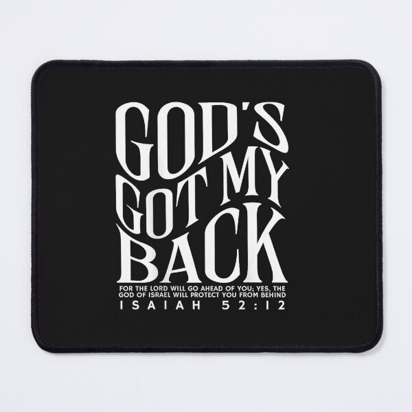 Item preview, God's Got My Back Christian - Front and Back designed and sold by FrankIsabel.