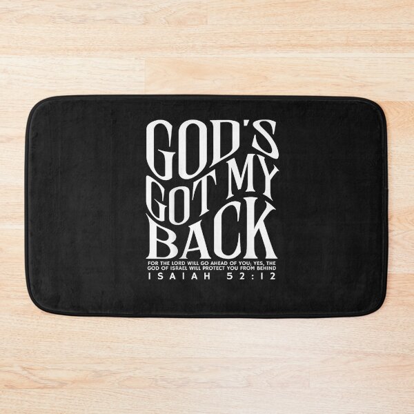 Item preview, God's Got My Back Christian - Front and Back designed and sold by FrankIsabel.
