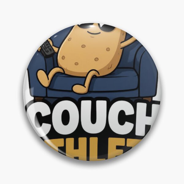 Item preview, Couch Athlete Funny Potato designed and sold by redblink store.