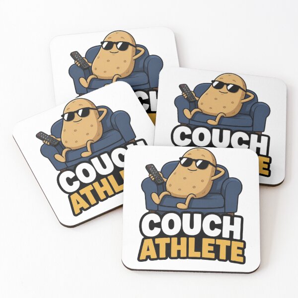 Item preview, Couch Athlete Funny Potato designed and sold by redblink store.