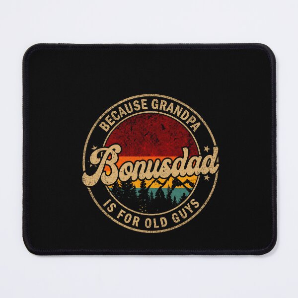 Item preview, Because Grandpa Is For Old Guys Bonusdad Funny Vintage Family Quote Gift designed and sold by msaloyach.