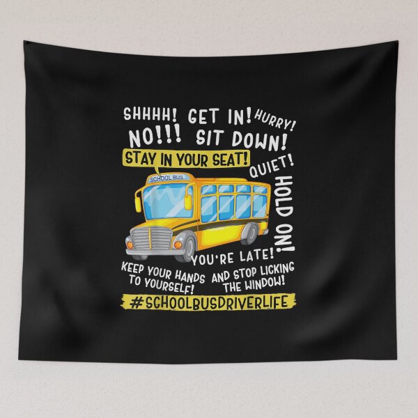 Item preview, Bus Driver Funny School Bus designed and sold by goombi-creative.