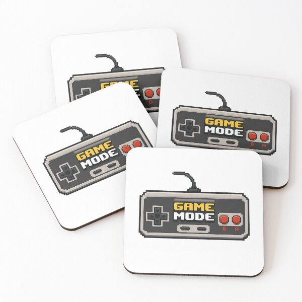 Item preview, Game Mode Retro Controller Pixel Art  designed and sold by redblink store.