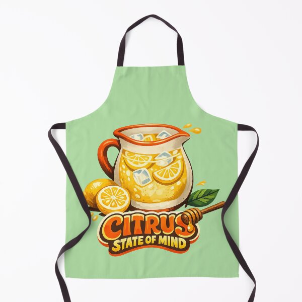 Item preview, Citrus State of Mind | Hand Painted Lemonade Flat Lay Illustration designed and sold by UUniqueIImprint.