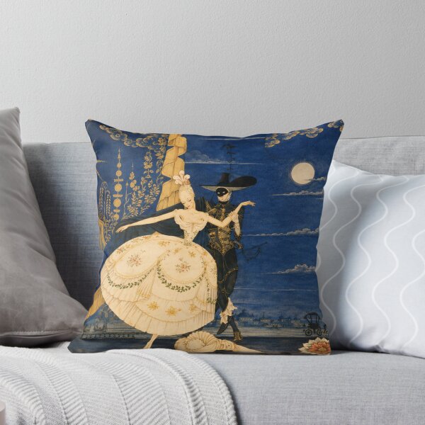 Item preview, Ballet Illustration Art Nouveau Dancing Couple Fantasy Scene for Vintage Art Lovers designed and sold by RickE.